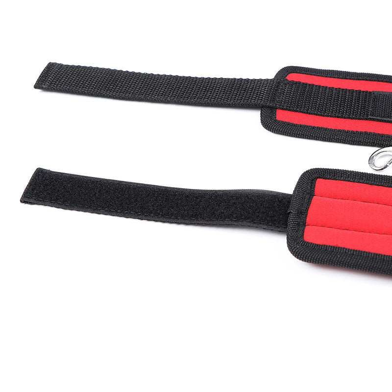 Ohmama Fetish Nylon Bind Hook And Loop Wrist Restraints | Niks.fi verkkokauppa