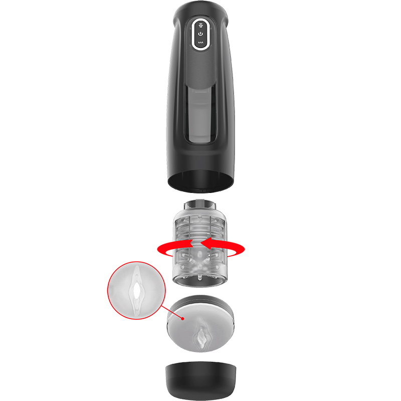 Jamyjob Tornado 360 Rotate Tech Stroker | Niks.fi verkkokauppa