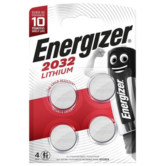 Energizer Battery Lithium Button Cr2032 3V 4 Unit | Niks.fi verkkokauppa