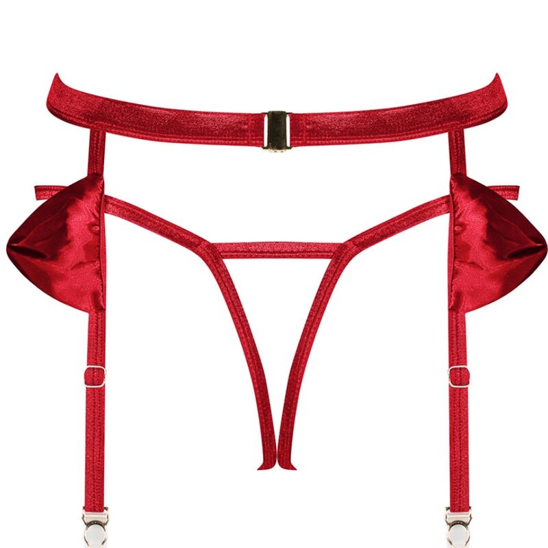 Obsessive Rubinesa Garter Belt L/Xl | Niks.fi verkkokauppa