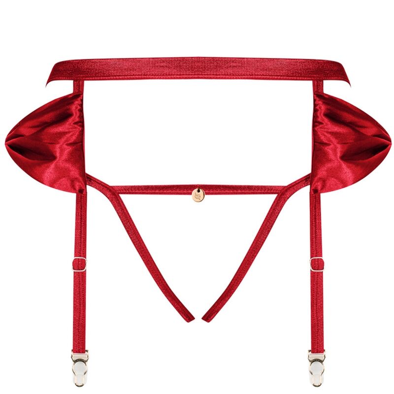 Obsessive Rubinesa Garter Belt L/Xl | Niks.fi verkkokauppa