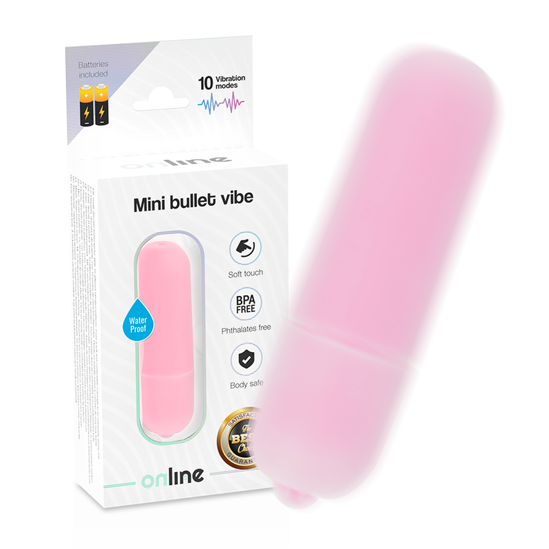 Online Mini Bullet Vibe Pink | Niks.fi verkkokauppa