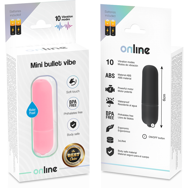 Online Mini Bullet Vibe Pink | Niks.fi verkkokauppa