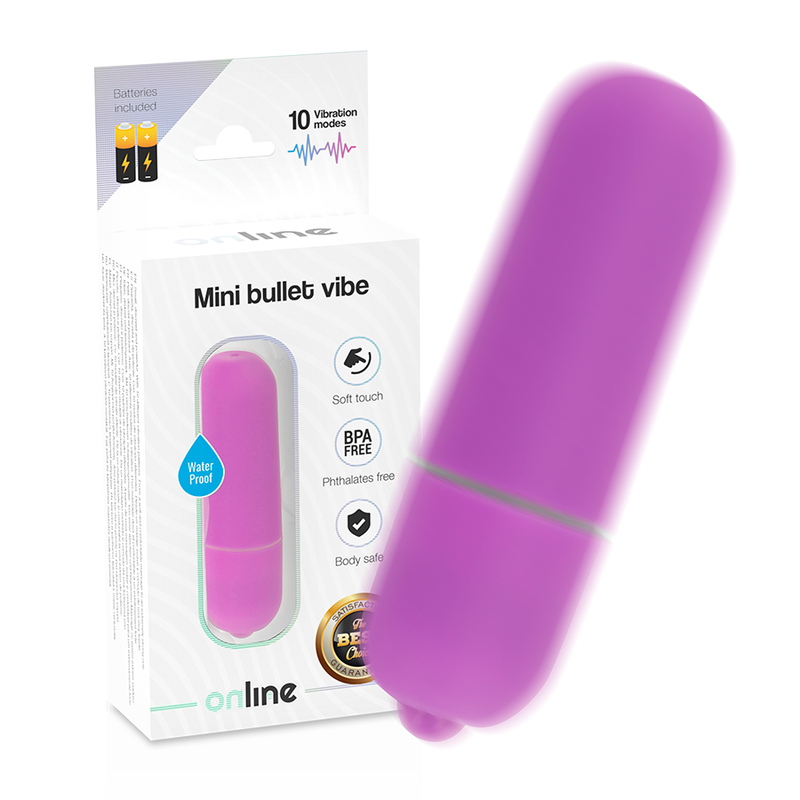 Online Mini Bullet Vibe Purple | Niks.fi verkkokauppa