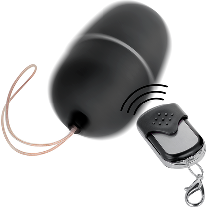 Online Remote Control Vibrating Egg M Black | Niks.fi verkkokauppa