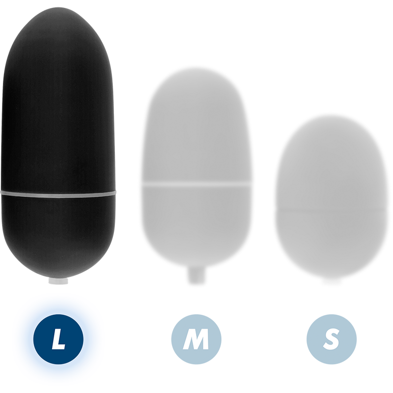 Online Remote Control Vibrating Egg L Black | Niks.fi verkkokauppa