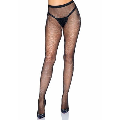 Leg Avenue Fishnet Crothless Tights | Niks.fi verkkokauppa