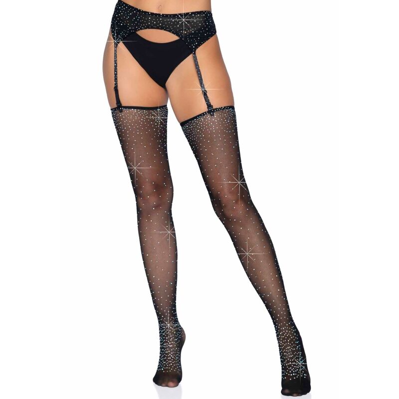 Leg Avenue Garter Belt And Stockings Set One Size | Niks.fi verkkokauppa