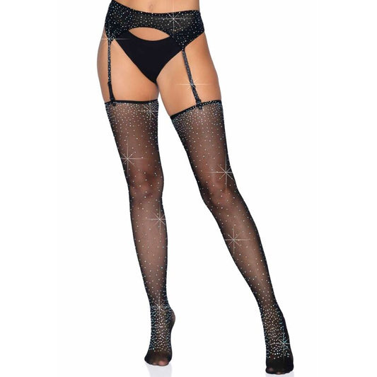 Leg Avenue Garter Belt And Stockings Set One Size | Niks.fi verkkokauppa