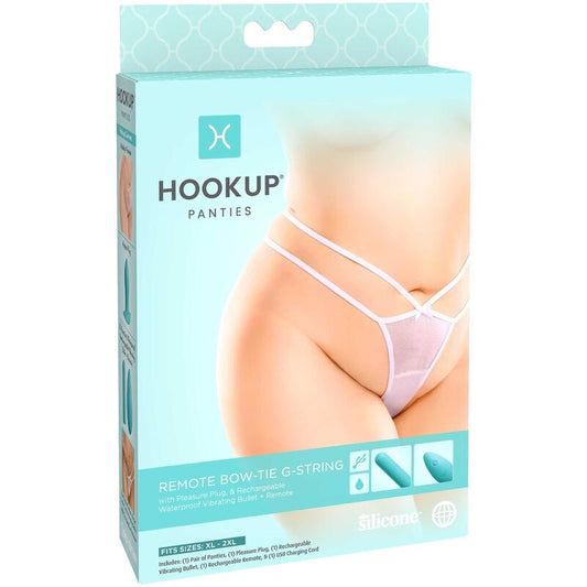 Hook Up Panties Remote Bow-Tie G-String Size Xl/Xxl | Niks.fi verkkokauppa