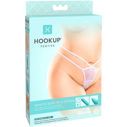 Hook Up Panties Remote Bow-Tie G-String Size Xl/Xxl | Niks.fi verkkokauppa