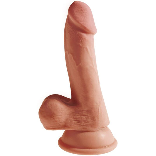 King Cock Plus 3D Dildo With Balls 17 Cm | Niks.fi verkkokauppa