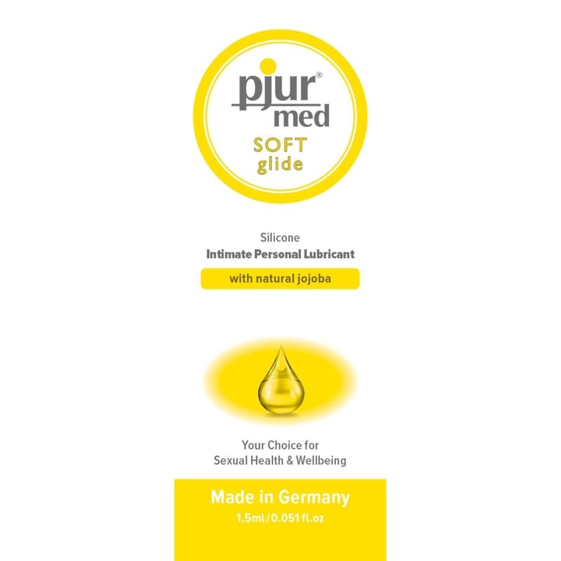 Pjur Med Soft Glide Silicone Lubricant 1.5 Ml | Niks.fi verkkokauppa