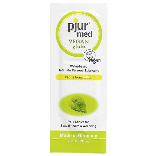 Pjur Med Vegan Glide Water Based Lubricant 2 Ml | Niks.fi verkkokauppa