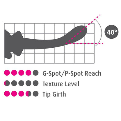 Icicles N. 89 Dildo Violet | Niks.fi verkkokauppa