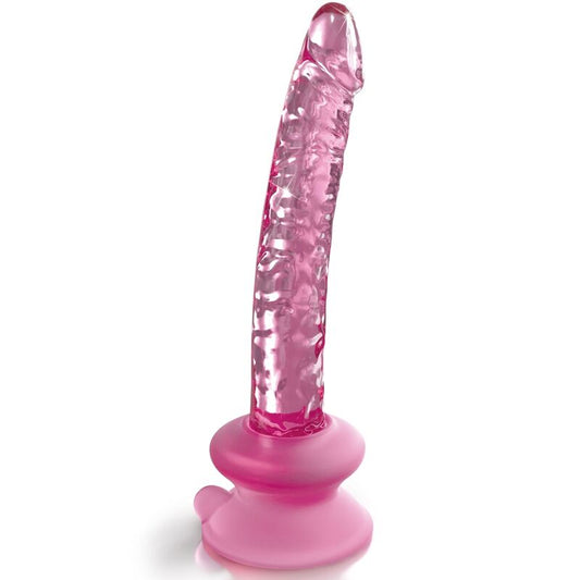 Icicles N. 86 Glass Dildo With Suction Cup | Niks.fi verkkokauppa