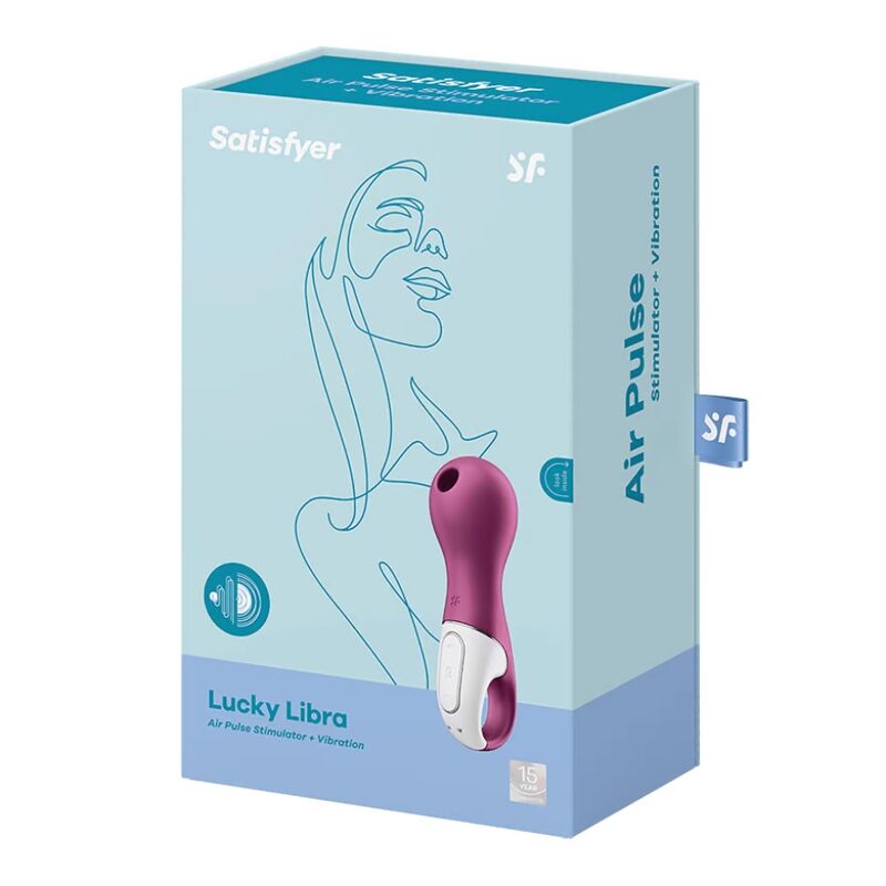 Satisfyer Lucky Libra Stimulator & Vibrator | Niks.fi verkkokauppa