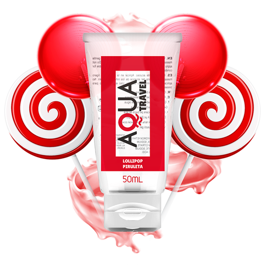 Aqua Travel Lollipop Flavour Waterbased Lubricant 50 Ml | Niks.fi verkkokauppa