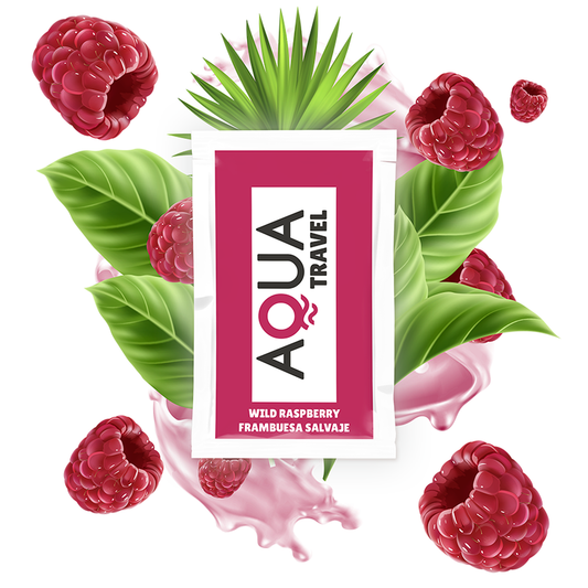 Aqua Travel Wild Raspberry Flavour Waterbased Lubricant 6 Ml | Niks.fi verkkokauppa