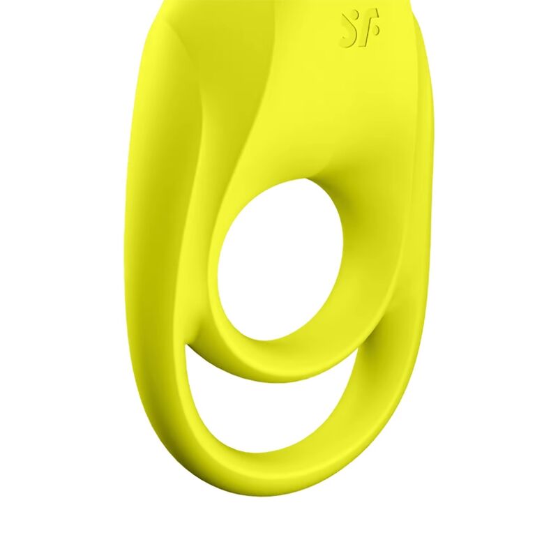 Satisfyer Spectacular Duo Ring Vibrator Yellow | Niks.fi verkkokauppa