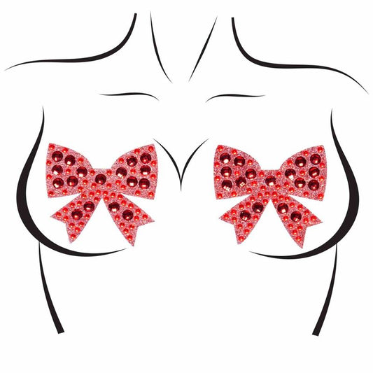 Leg Avenue Bows Nipple Covers One Size | Niks.fi verkkokauppa
