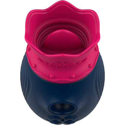 Intense Clit Stimulator 10 Licking And Suction Frequencies Blue | Niks.fi verkkokauppa
