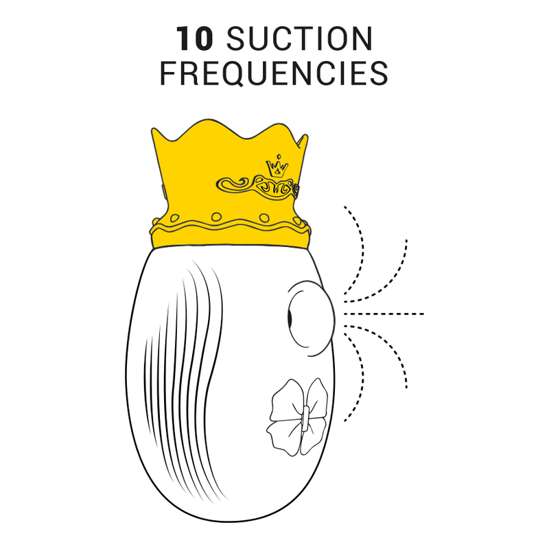 Intense Clit Stimulator 10 Licking And Suction Frequencies Red | Niks.fi verkkokauppa