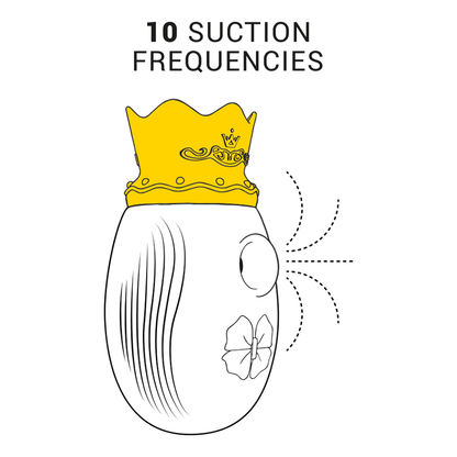 Intense Clit Stimulator 10 Licking And Suction Frequencies Red | Niks.fi verkkokauppa