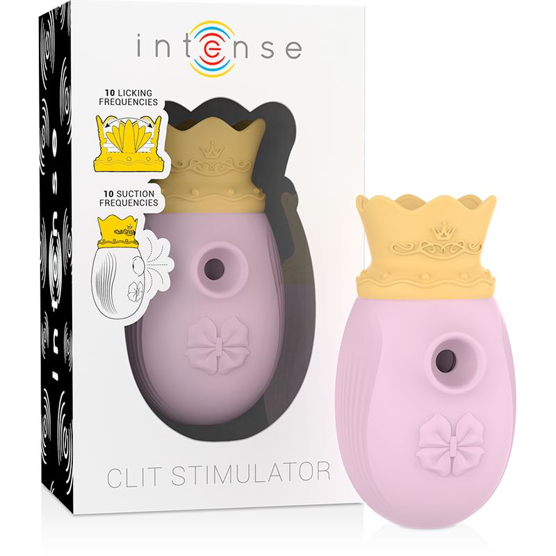 Intense Clit Stimulator 10 Licking And Suction Frequencies Pink | Niks.fi verkkokauppa