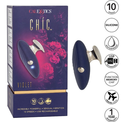 Calexotics Chic Violet Stimmulator 10 Speeds | Niks.fi verkkokauppa