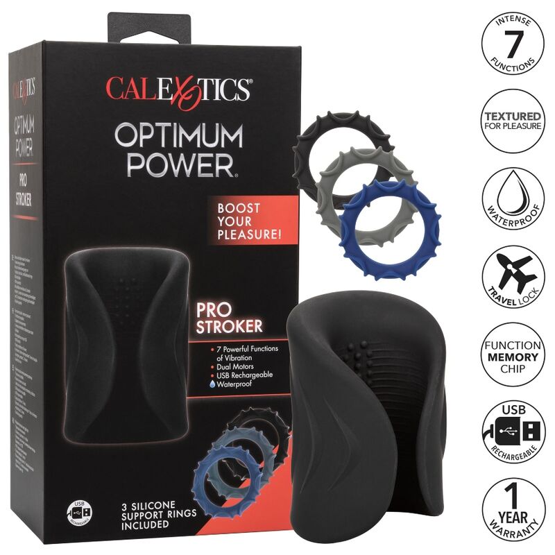 Calexotics Pro Stroker Optimum Power | Niks.fi verkkokauppa