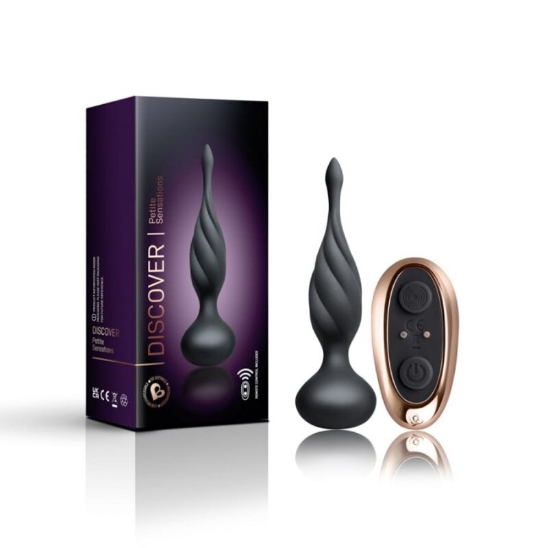 Rocks-Off Discover Anal Stimulator Black | Niks.fi verkkokauppa