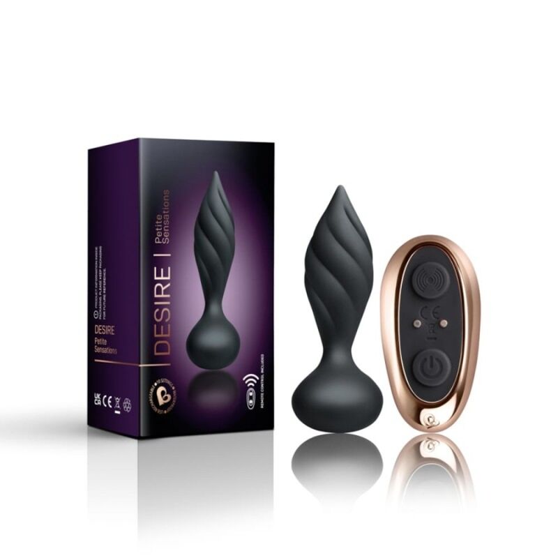Rocks-Off Desire Anal Stimulator Black | Niks.fi verkkokauppa