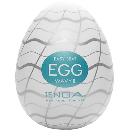 Tenga Wavy Ii Masturbator Egg | Niks.fi verkkokauppa