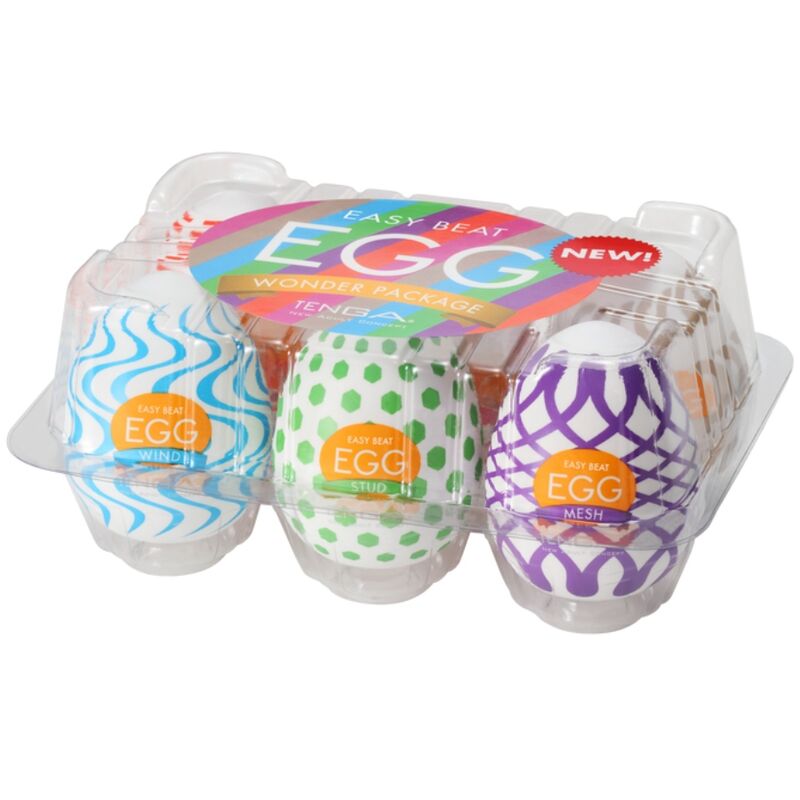 Tenga Wonder Egg Masturbadore Pack 6 Units | Niks.fi verkkokauppa