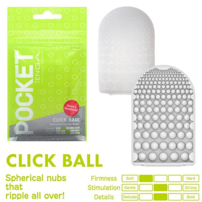 Tenga Click Ball Masturbator Pocket | Niks.fi verkkokauppa