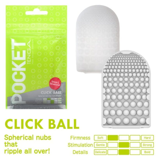 Tenga Click Ball Masturbator Pocket | Niks.fi verkkokauppa