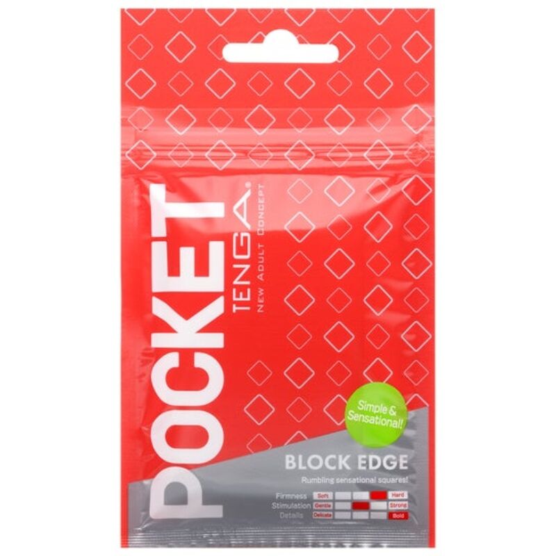 Tenga Blocked Edge Pocket Masturbator | Niks.fi verkkokauppa