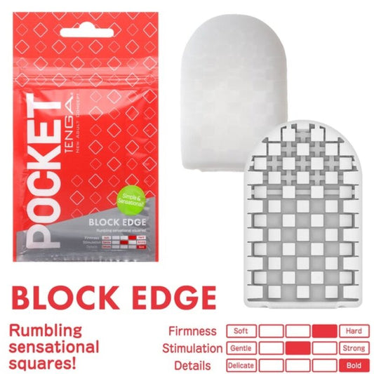 Tenga Blocked Edge Pocket Masturbator | Niks.fi verkkokauppa