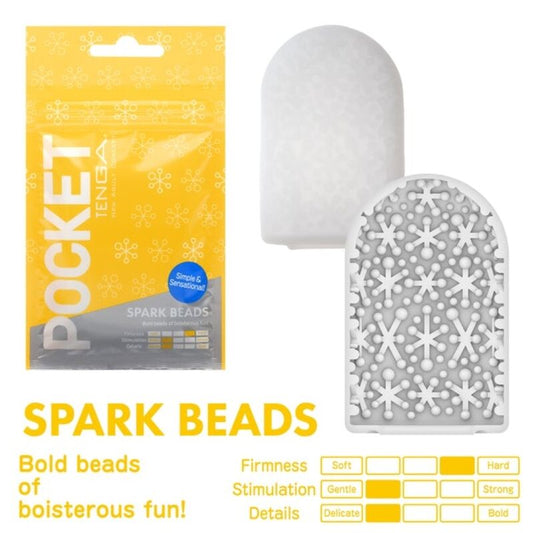 Tenga Spark Beards Pocket Masturbator | Niks.fi verkkokauppa