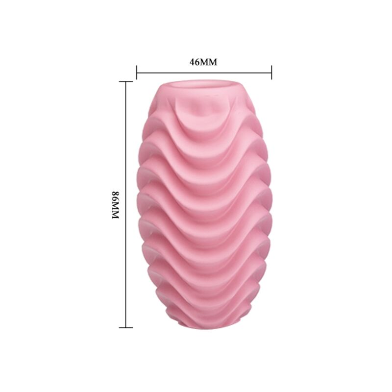 Pretty Love Pink Double Sided Masturbator Egg | Niks.fi verkkokauppa