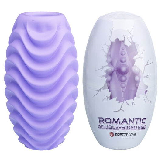 Pretty Love Double Sided Lilac Masturbator Egg | Niks.fi verkkokauppa
