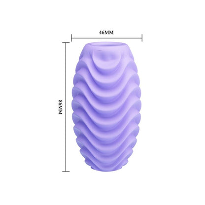 Pretty Love Double Sided Lilac Masturbator Egg | Niks.fi verkkokauppa