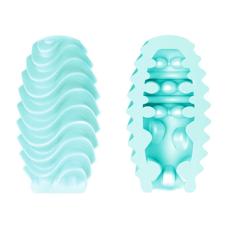 Pretty Love Turquoise Double Sided Masturbator Egg | Niks.fi verkkokauppa