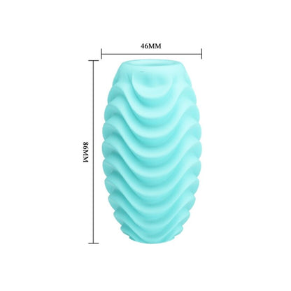 Pretty Love Turquoise Double Sided Masturbator Egg | Niks.fi verkkokauppa