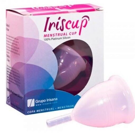 Iriscup Small Pink Month Cup A + Free Sterilizer Bag | Niks.fi verkkokauppa