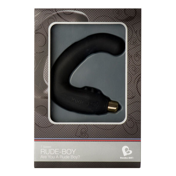 Rocks-Off Rude-Boy Male G-Spot Massager 7 V Black | Niks.fi verkkokauppa