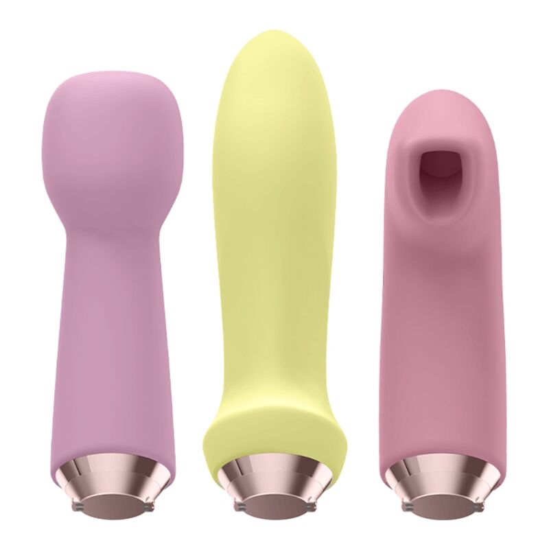 Satisfyer Marvelous Four Vibrator & Air Pulse Set | Niks.fi verkkokauppa