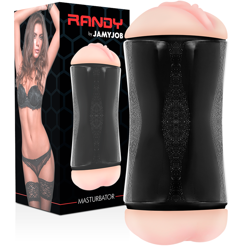 Jamyjob Randy Double Hole Masturbator Vagina And Anus | Niks.fi verkkokauppa