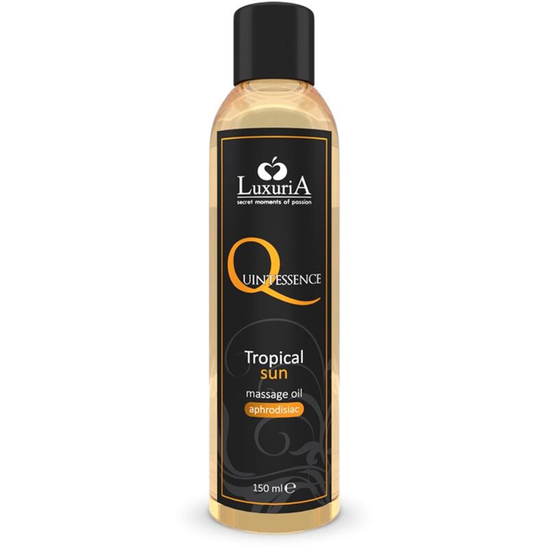 Intimateline Luxuria Quintessence Massage Oil Tropical Sun 150 Ml | Niks.fi verkkokauppa